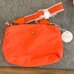 Amiani Neon Orange Crossbody Bag
